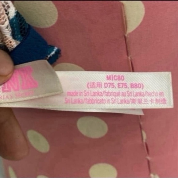 Victoria's Secret PINK tropical lace bralette medium - Picture 4 of 4